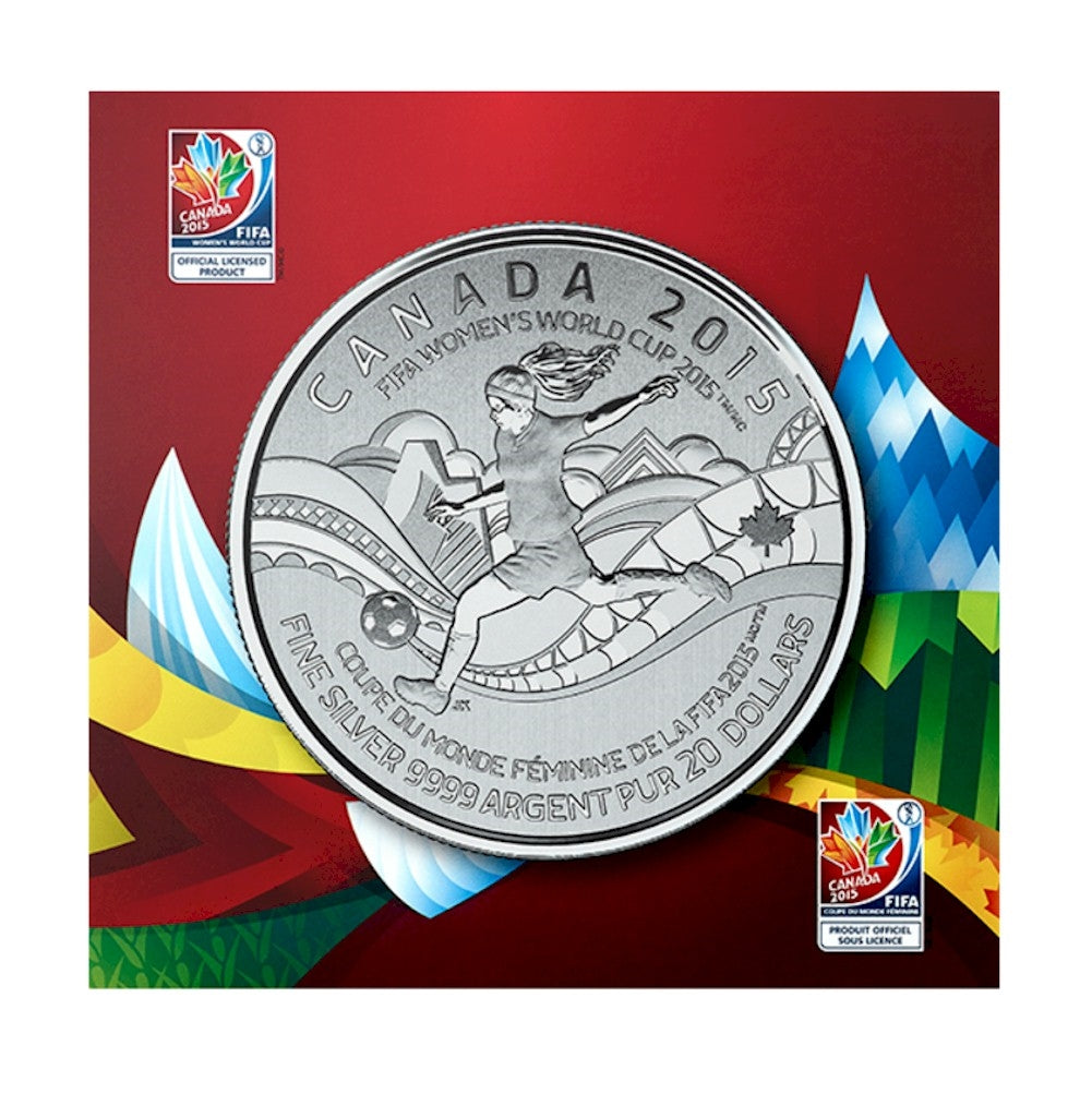 2015 Canada $20 for $20 #15 FIFA Women's World Cup (TAX Exempt)