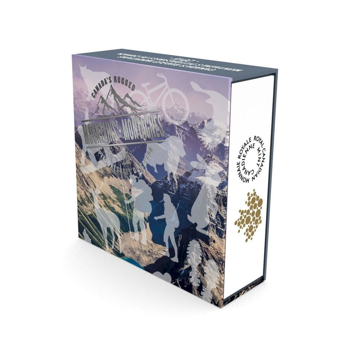 2015 $200 Canada's Rugged Mountains ($200 for $200 #3) 2oz. Fine Silver (No Tax)