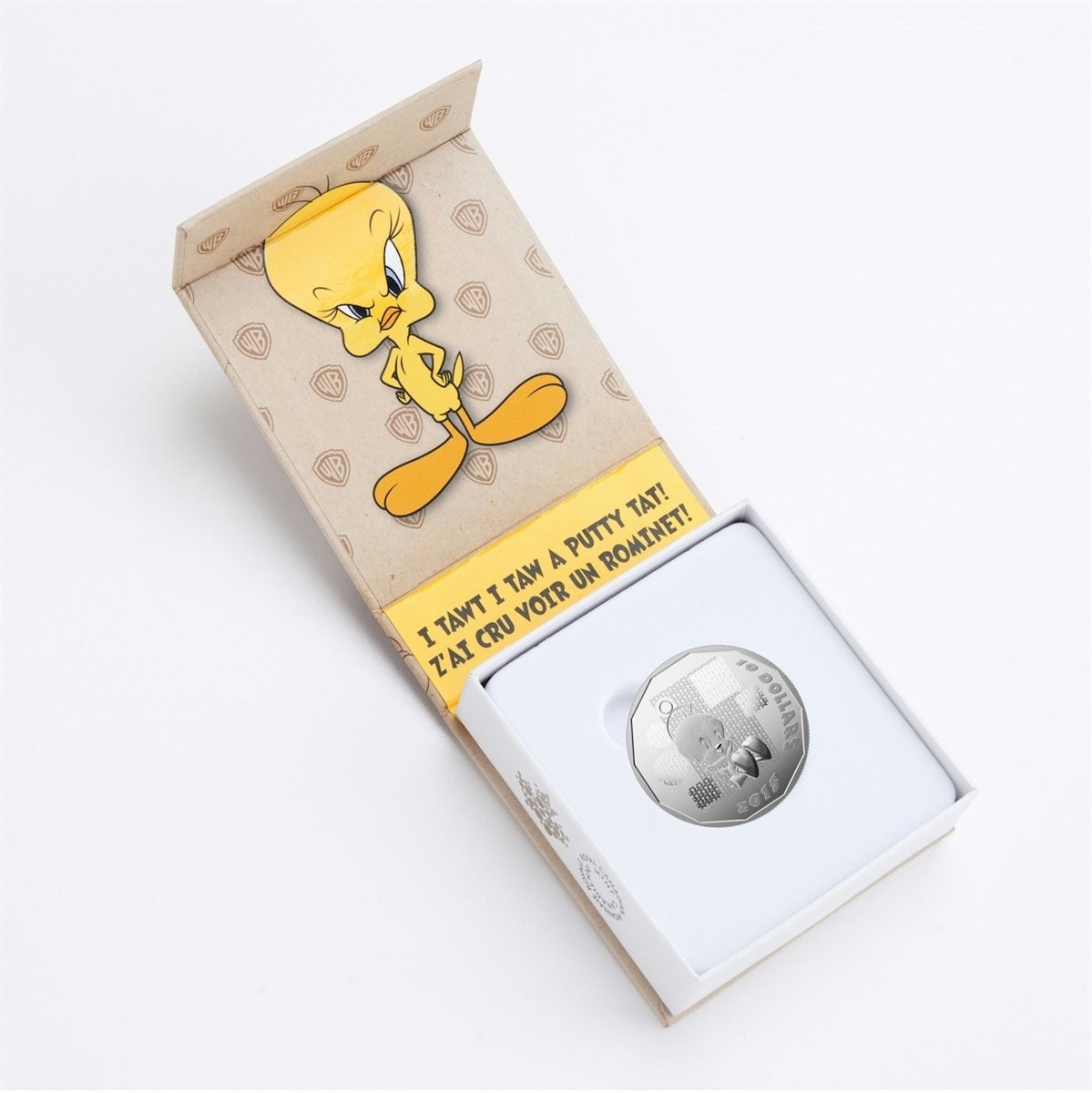 2015 Canada $10 Looney Tunes "I Tawt I Taw a Putty Tat!" (TAX Exempt)