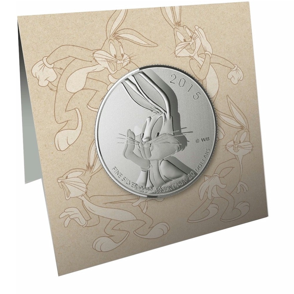 2015 Canada $20 for $20 #16 Bugs Bunny Looney Tunes (Tax Exempt)