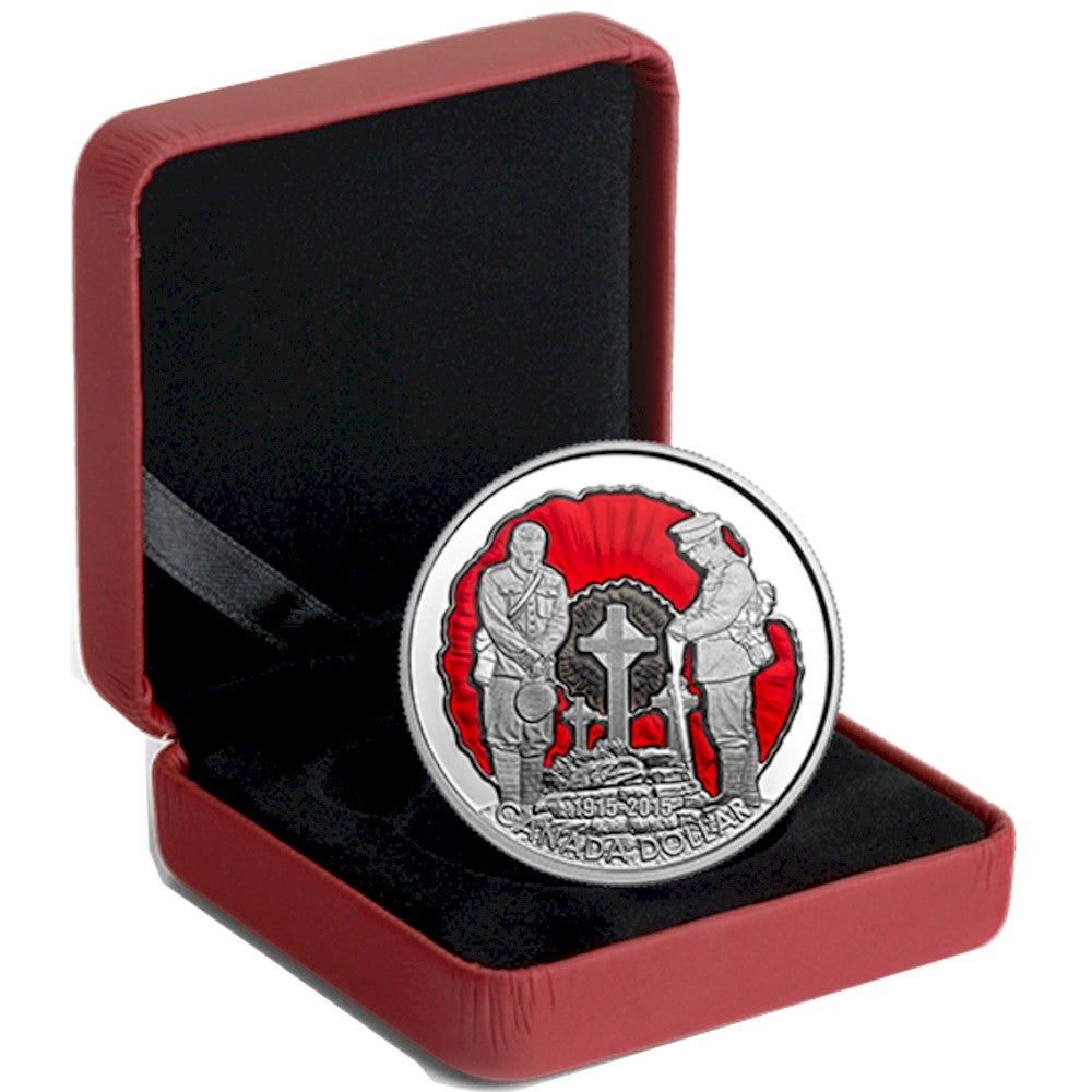 2015 Canada $1 100th Ann. In Flanders Fields Limited Edition (No Tax)