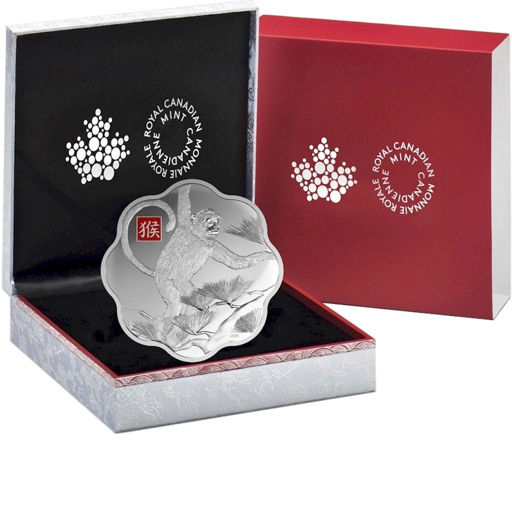2016 Canada $250 Kilo Year of the Monkey Fine Silver (TAX Exempt)
