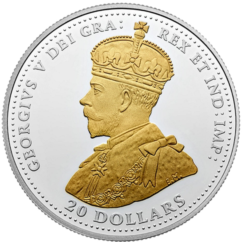 RDC 2016 Canada $20 WWI Battlefront - Battle of Beaumont-Hamel (No Tax) impaired