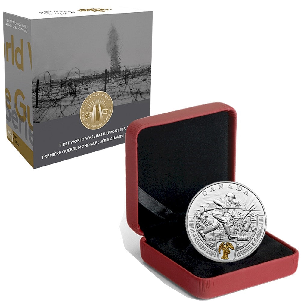 2016 Canada $20 WWI Battlefront - Battle of Beaumont-Hamel (No Tax)