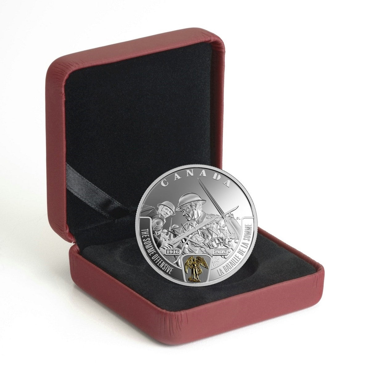 2016 Canada $20 WWI Battlefront - Somme Offensive Fine Silver (No Tax)
