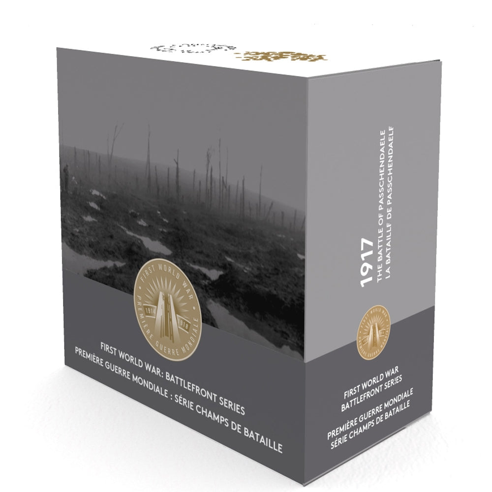 2017 Canada $20 WWI Battlefront - The Battle of Passchendaele Fine Silver (No Tax)