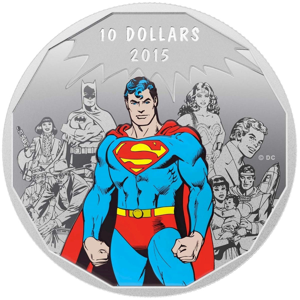 2015 Canada $10 DC Comics Originals - Legacy Fine Silver (No Tax)