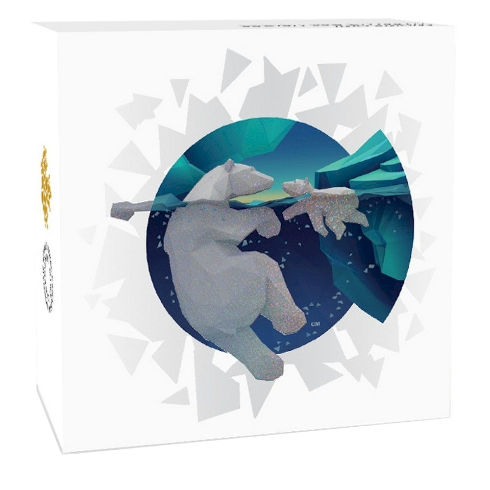 2016 Canada $20 Geometry In Art - The Polar Bear Fine Silver (No Tax)