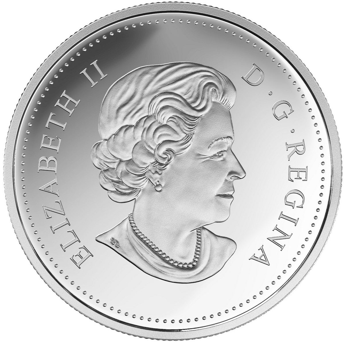 2015 Canada $20 Holiday Reindeer Fine Silver Coin