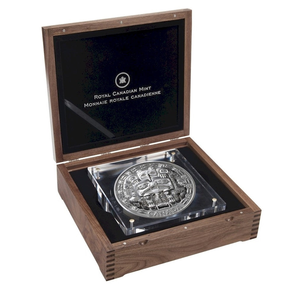 2015 Canada $500 The Dance Screen (The Scream Too) 5kg Silver (No Tax)