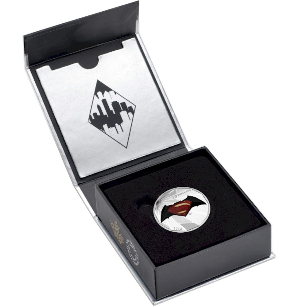 2016 Canada $10 Batman VS Superman Dawn of Justice - Logo Silver (No Tax)