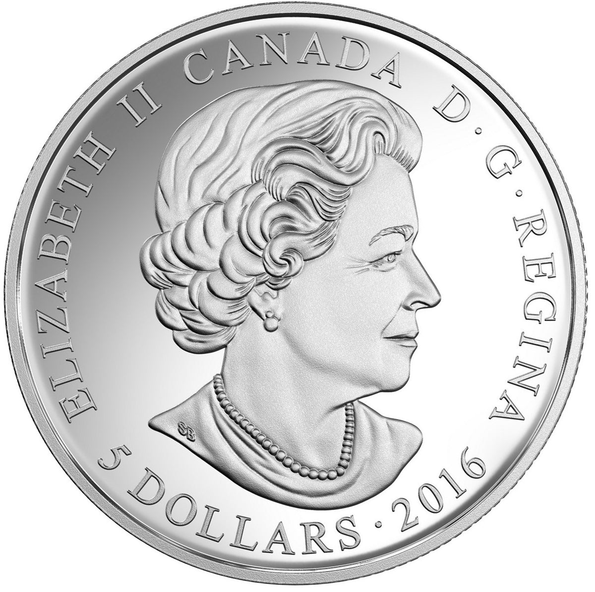 2016 Canada $5 Birthstones - April Fine Silver Worn Sleeve