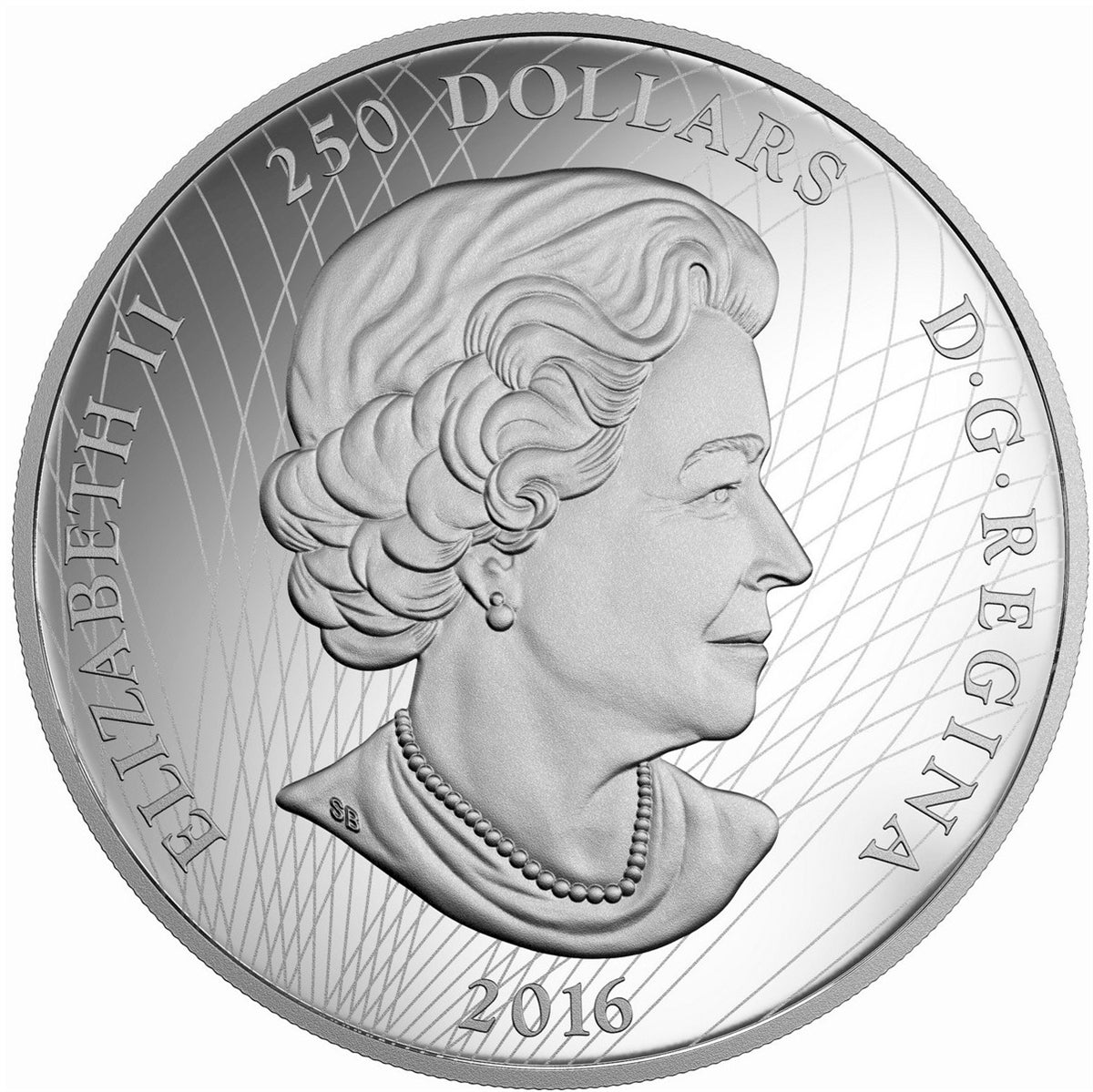 2016 Canada $250 In The Eyes of the Spirit Bear Silver (No Tax) Missing outer sleeve