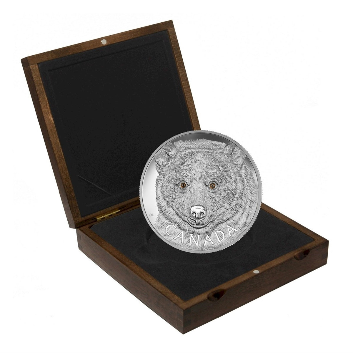 2016 Canada $250 In The Eyes of the Spirit Bear Silver (No Tax)