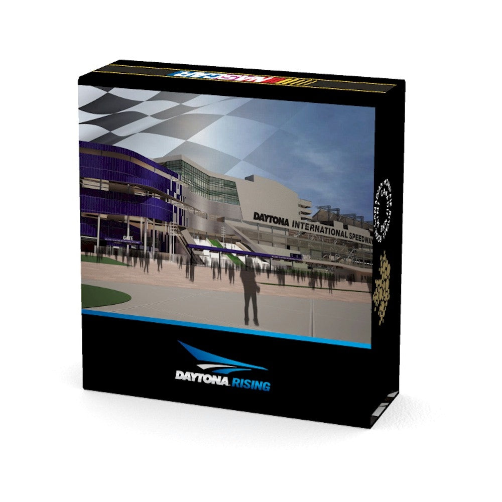 2016 Canada NASCAR - Daytona Rising 1/2oz. Silver Medallion (No Tax)