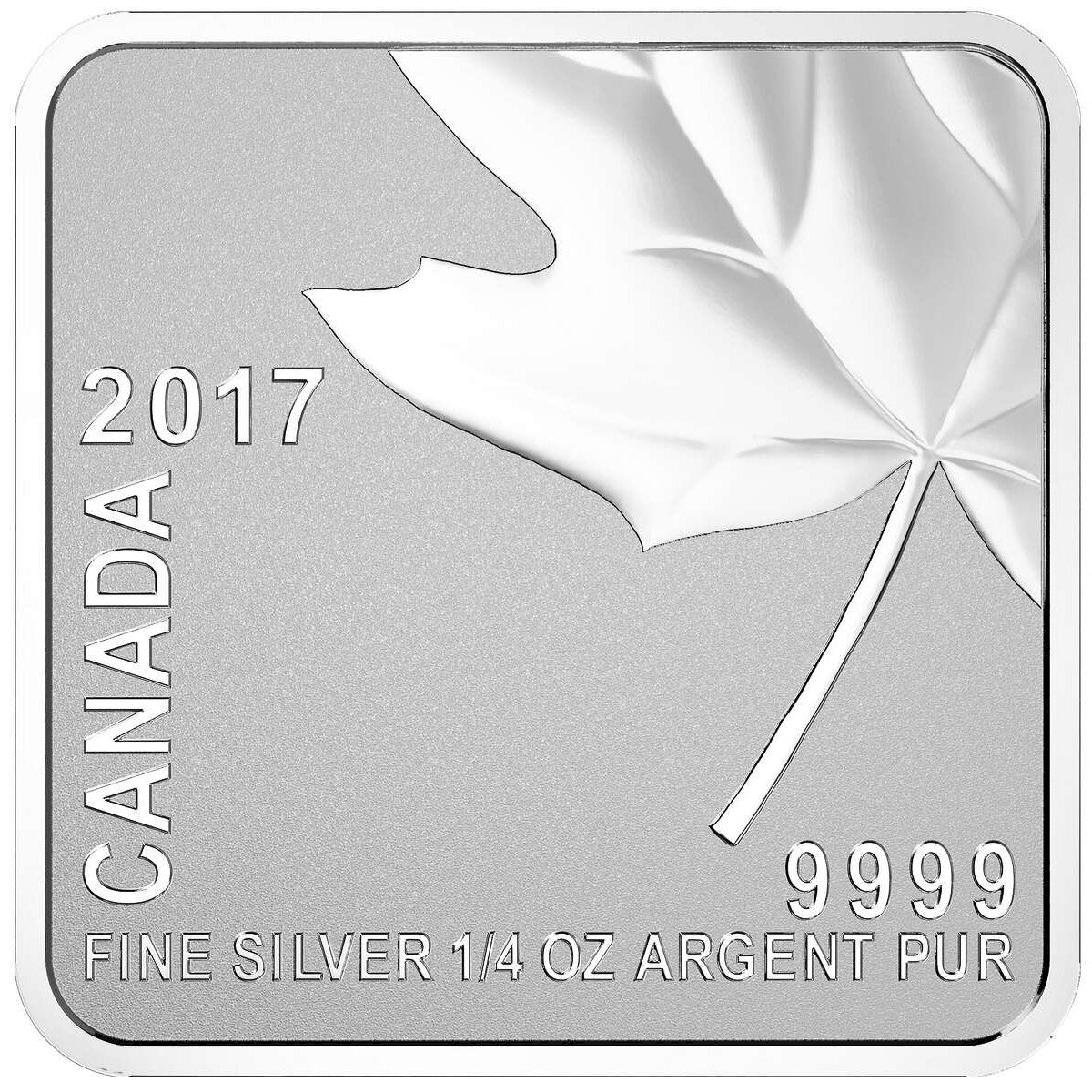 2017 Canada $3 Maple Leaf Quartet Fine Silver (No Tax)