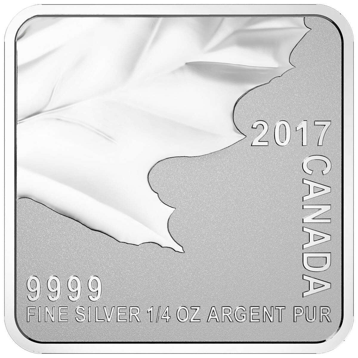 2017 Canada $3 Maple Leaf Quartet Fine Silver (No Tax)