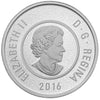 2016 Canada 2-Dollar Coloured Big Coin Fine Silver (No Tax)