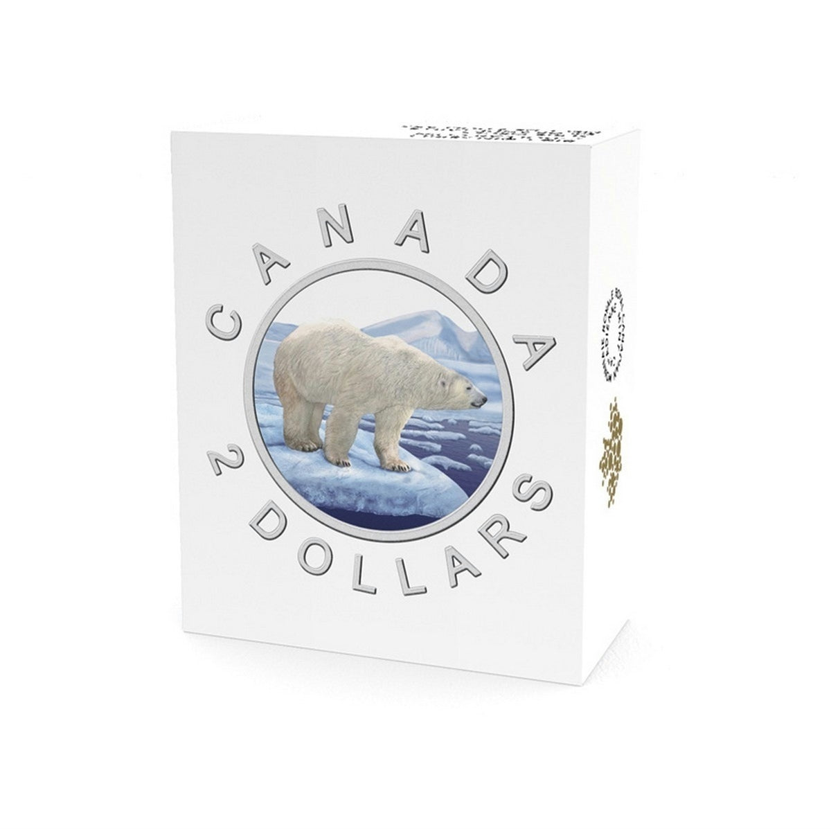 2016 Canada 2-Dollar Coloured Big Coin Fine Silver (No Tax)