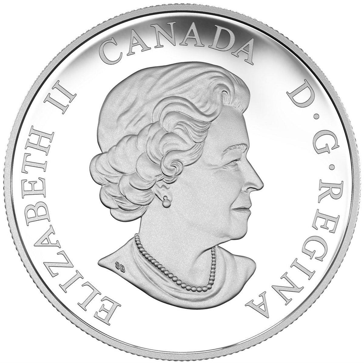 2016 Canada $20 Majestic Animals - Baronial Bald Eagle Silver (No Tax)