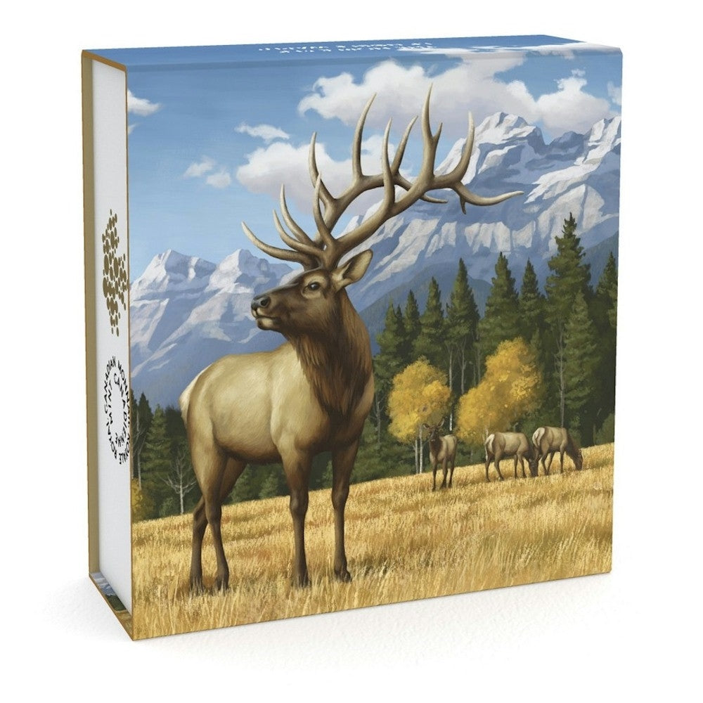 2016 Canada $100 Noble Elk ($100 for $100) Fine Silver (TAX Exempt)