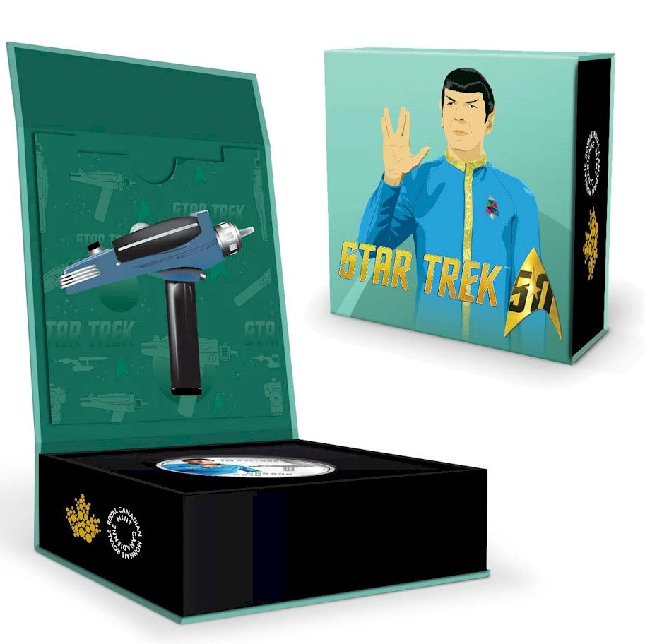 2016 Canada $10 Star Trek - Spock Fine Silver (No Tax)