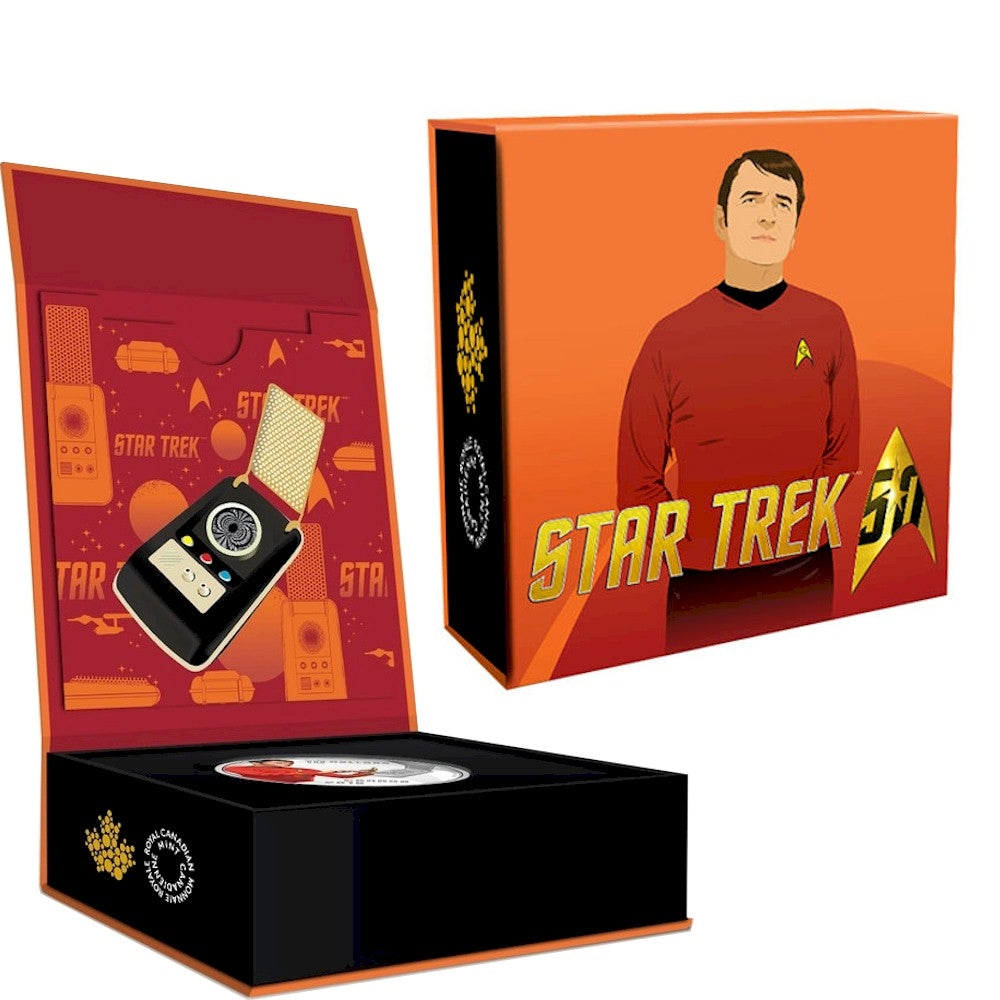 2016 Canada $10 Star Trek - Scotty Fine Siver Coin (No Tax)