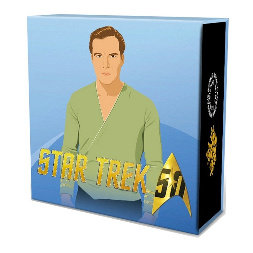 2016 Canada $10 Star Trek Captain Kirk Fine Silver (No Tax)