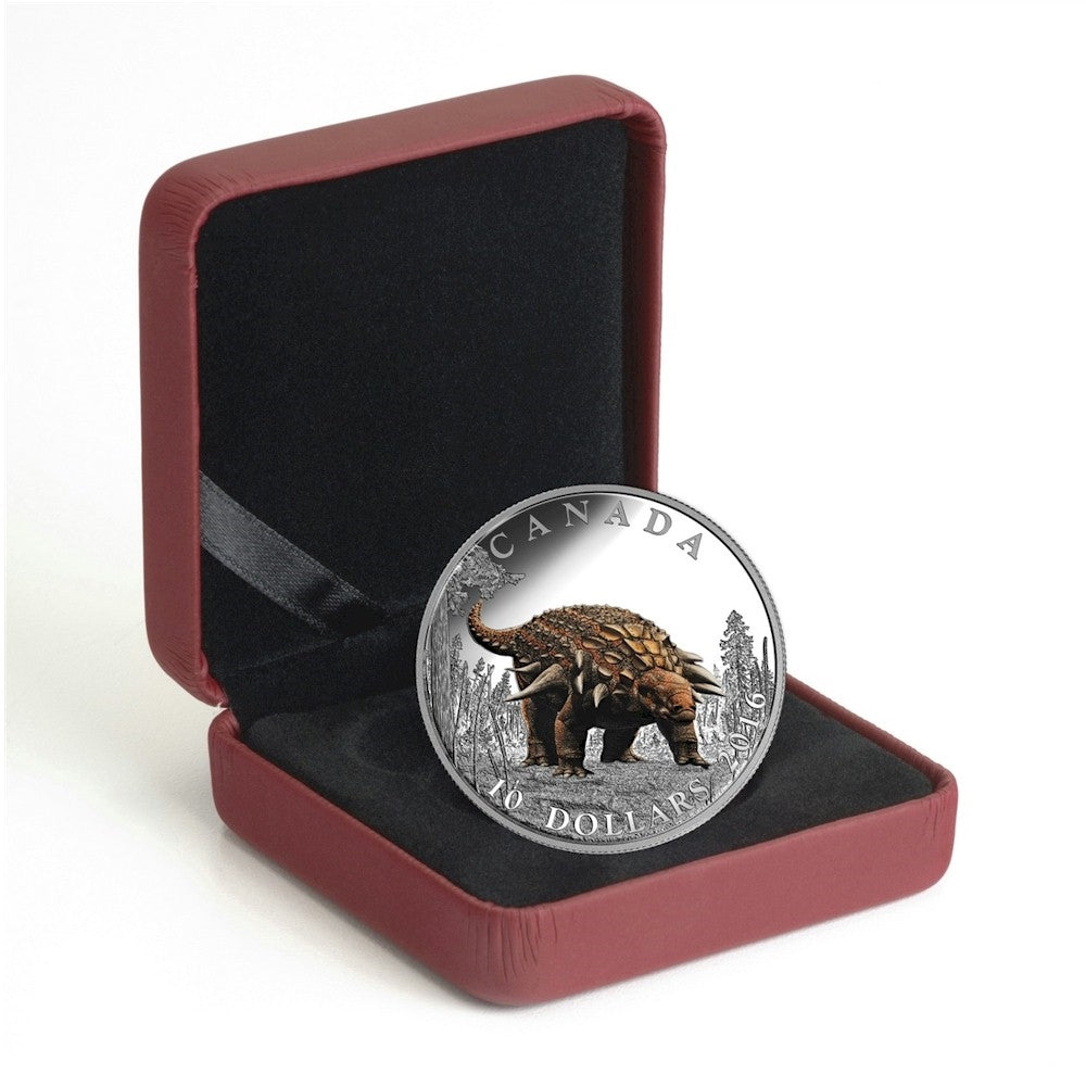 2016 Canada $10 Day of the Dinosaurs - Armoured Tank Silver (No Tax)