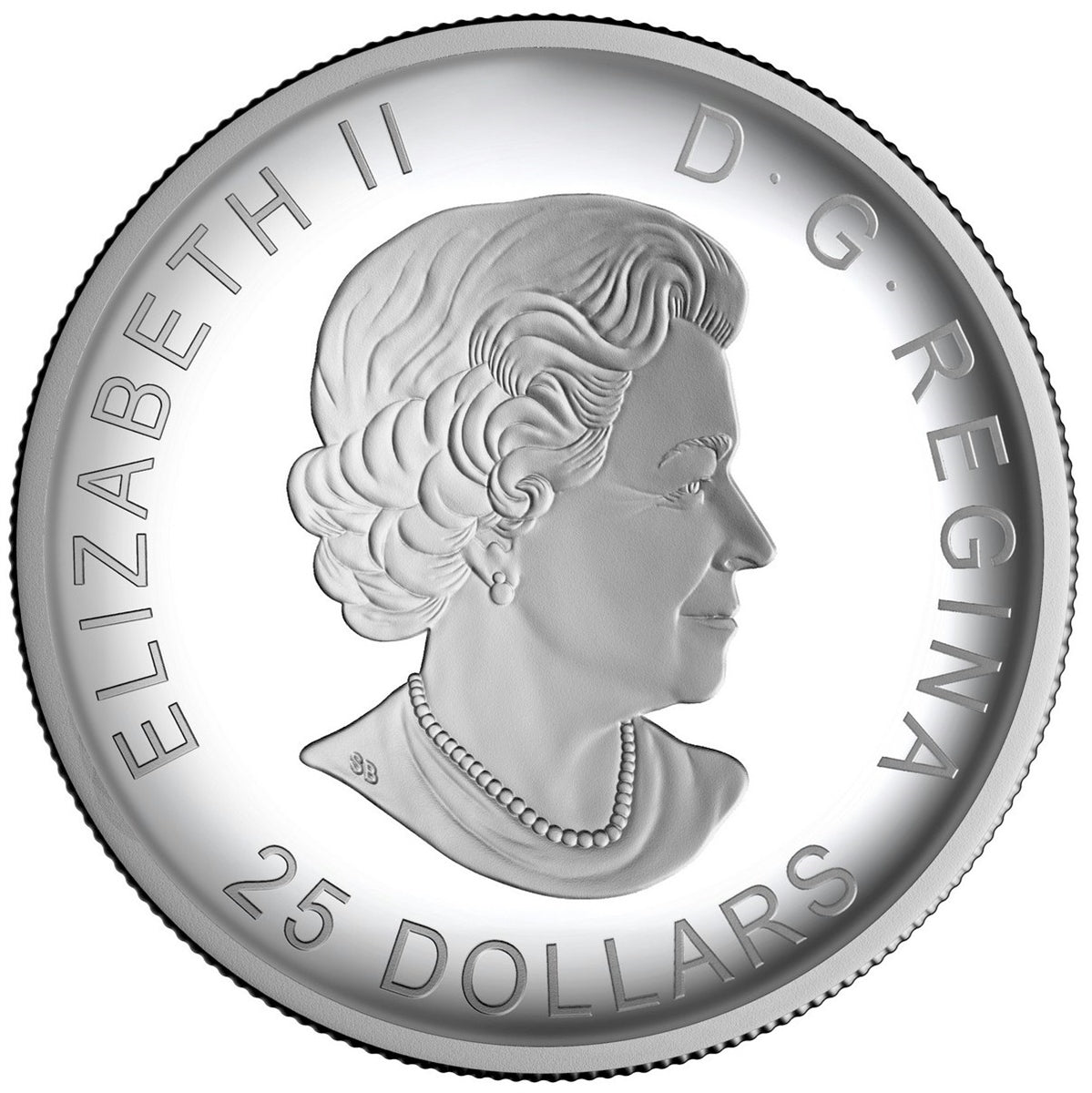 2016 Canada $25 Invention of Basketball Curved Silver (TAX Exempt)
