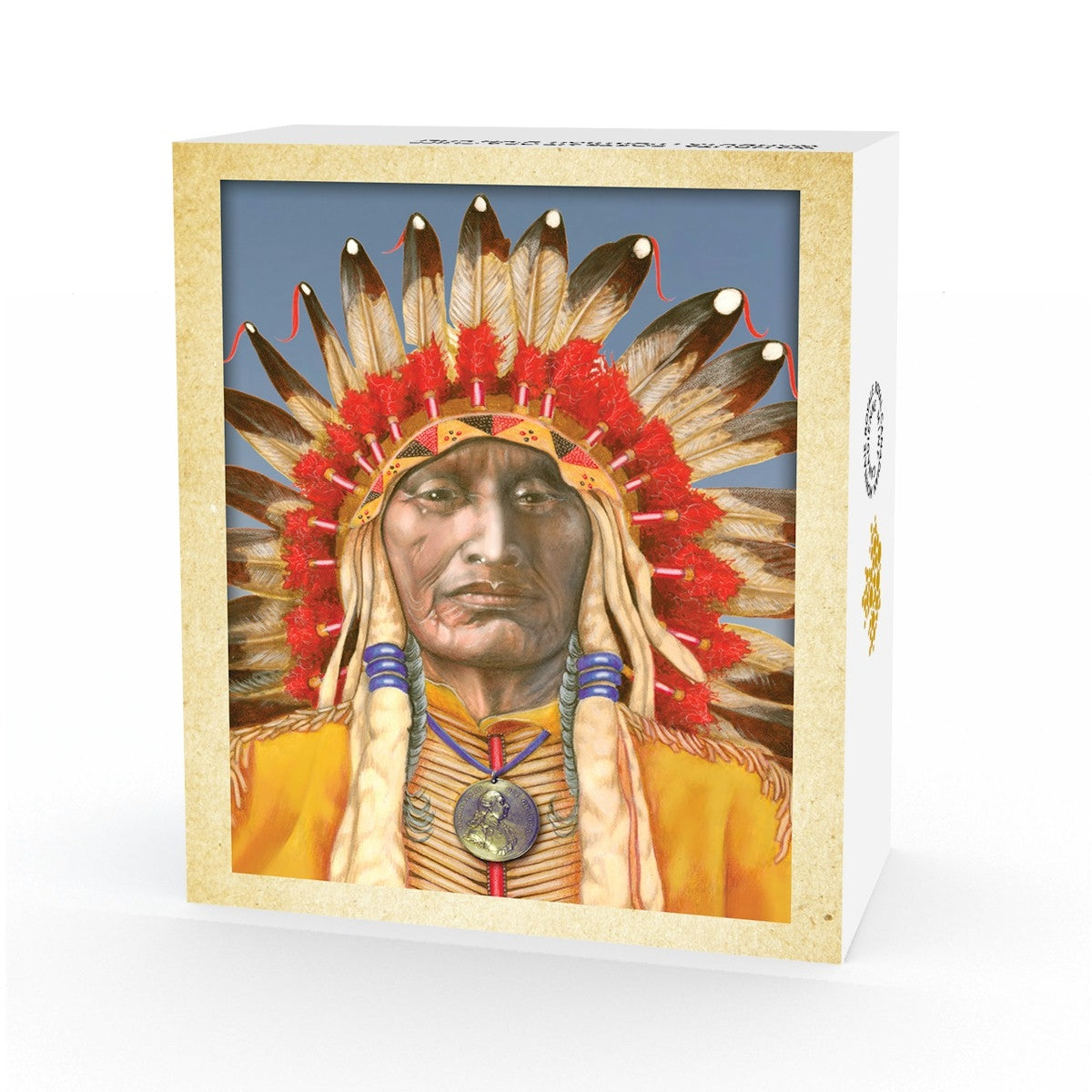 2016 Canada $50 Wanduta Portrait of a Chief 5oz. Fine Silver (No Tax)