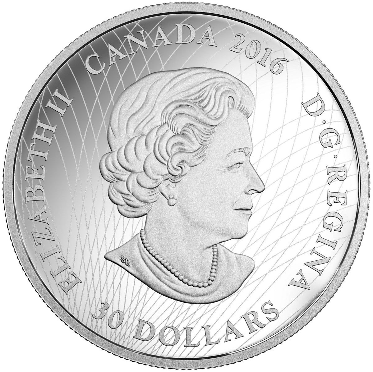 2016 Canada $30 Illuminated Underwater Reef Fine Silver (No Tax)