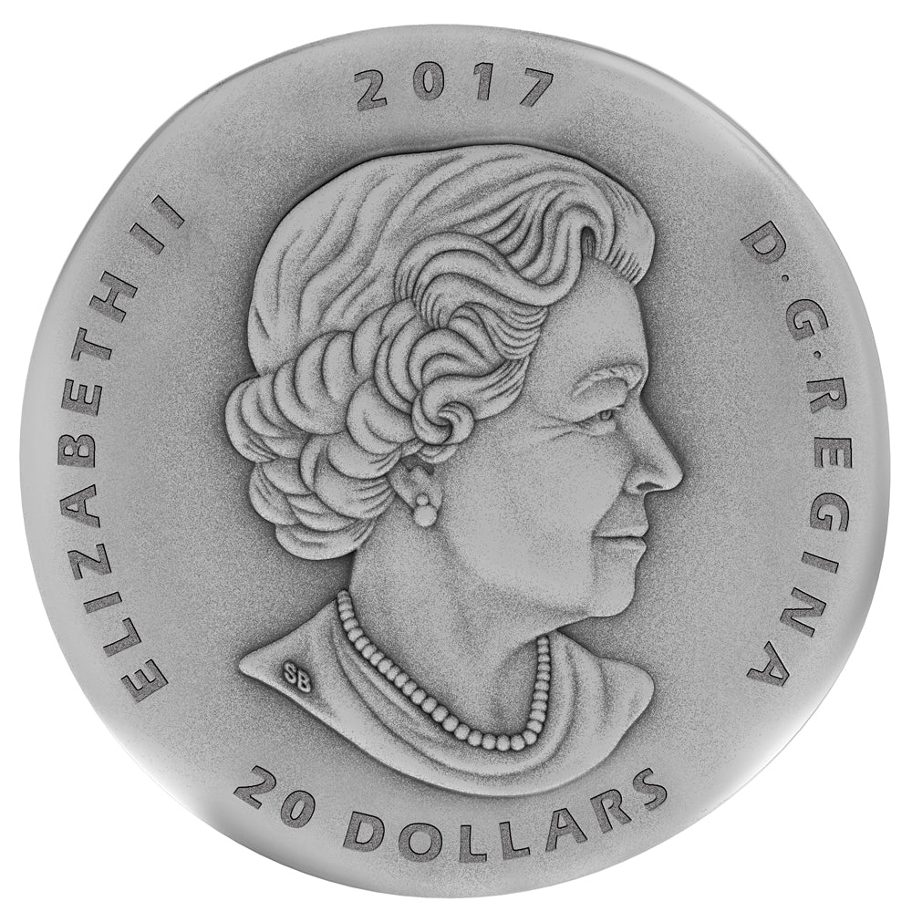 2017 $20 Ancient Canada - Ogygopsis Fine Silver (No Tax)