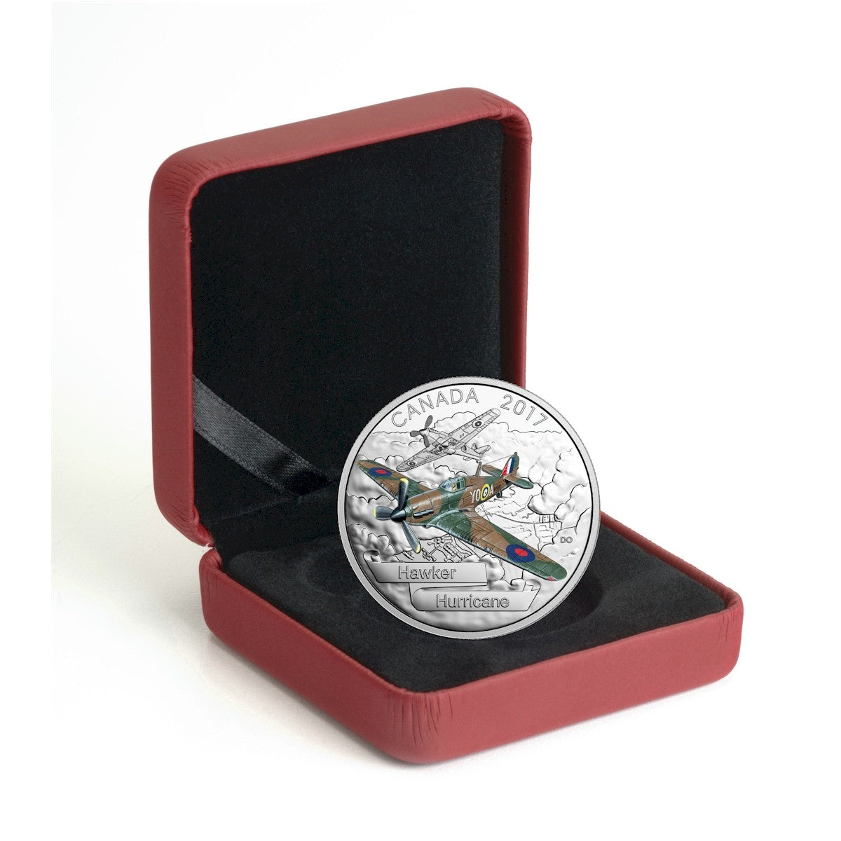 2017 Canada $20 Aircraft of WWII - Hawker Hurricane Silver (No Tax)