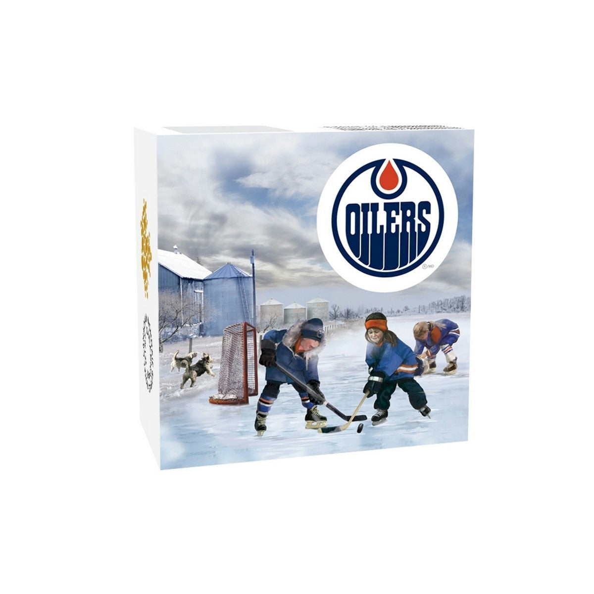 2017 Canada $10 Passion to Play - Edmonton Oilers Fine Silver (No Tax)