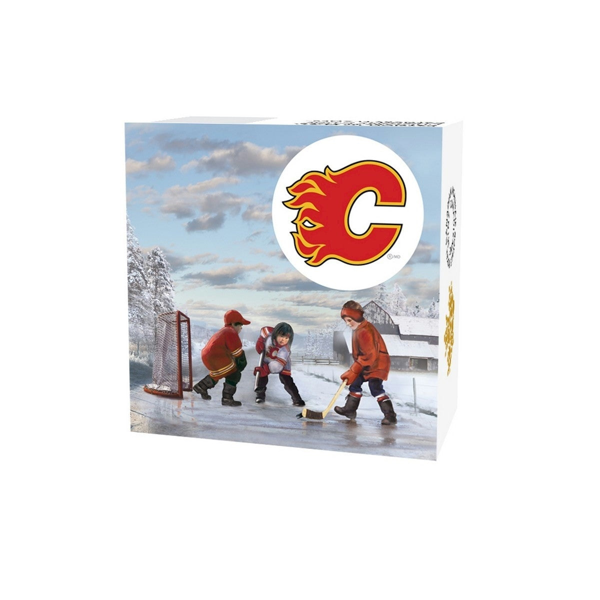 2017 Canada $10 Passion to Play - Calgary Flames Fine Silver (No Tax)