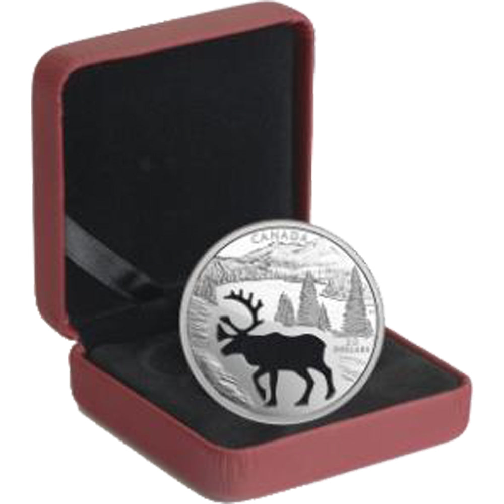 2017 Canada $30 Endangered Animal Cutout - Woodland Caribou (NO Tax)