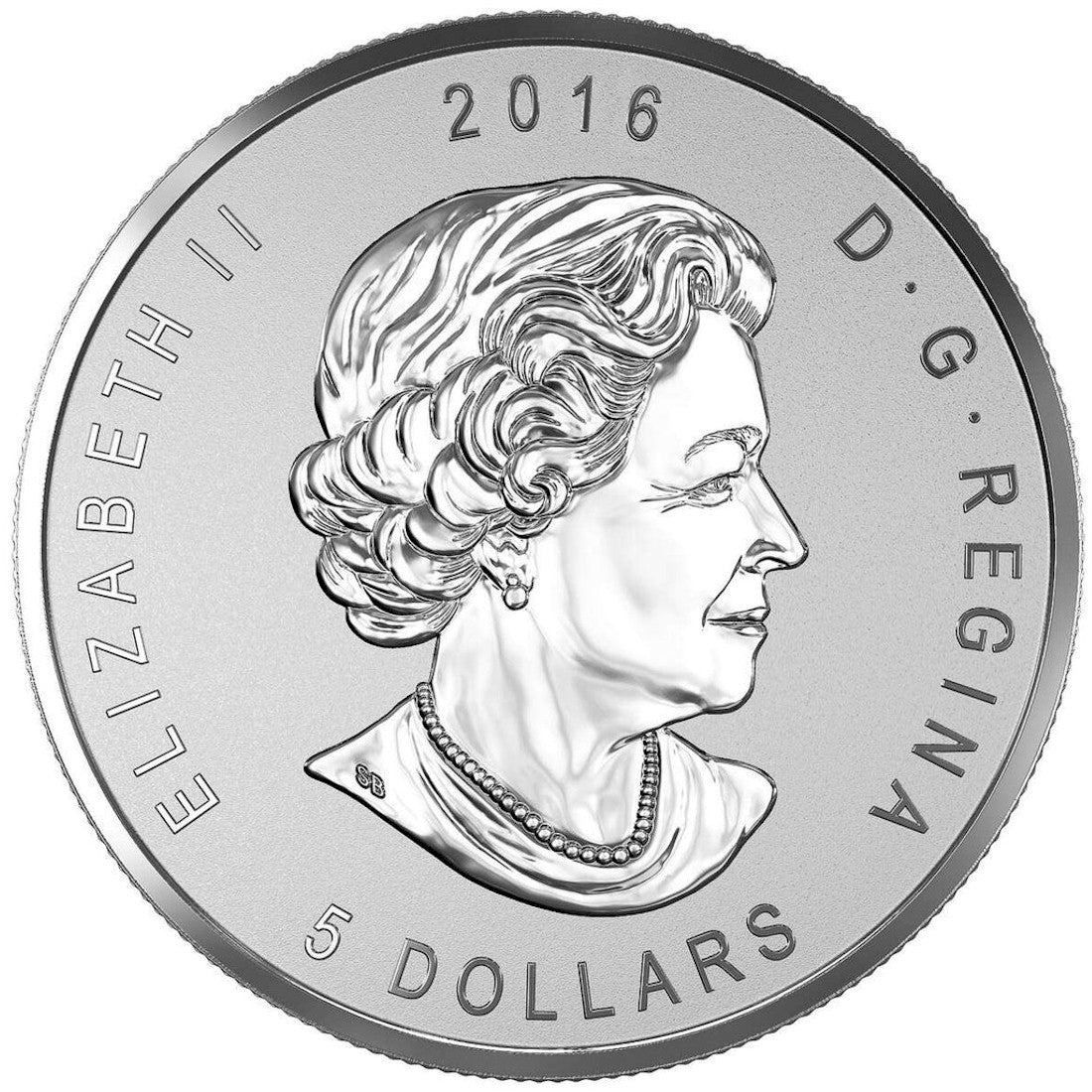 2016 Canada $5 Poppy Privy - ANA California State Flower (TAX Exempt)