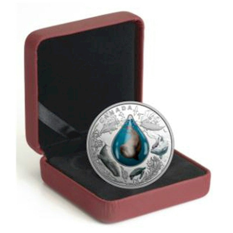 2017 $20 Canadian Underwater Life Fine Silver