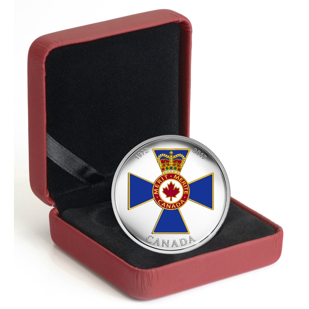 2017 $20 Canadian Honours - 45th Anniversary of the Order of Military Merit (No Tax)