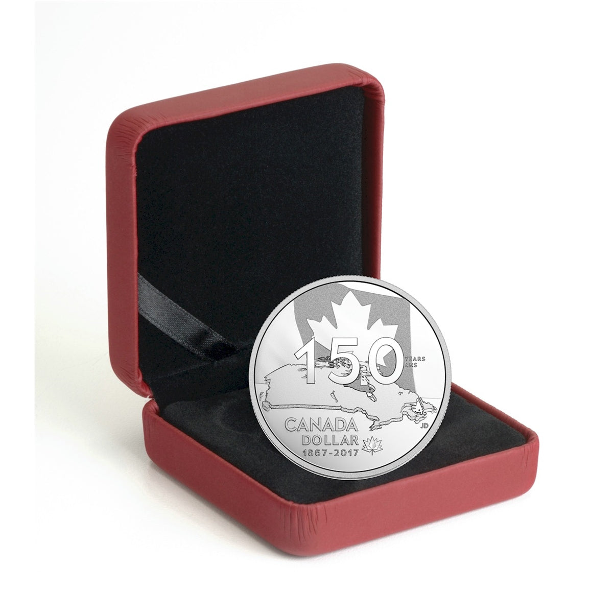 RDC 2017 Canada $1 Our Home & Native Land Special Edition Proof (No Tax) lightly toned