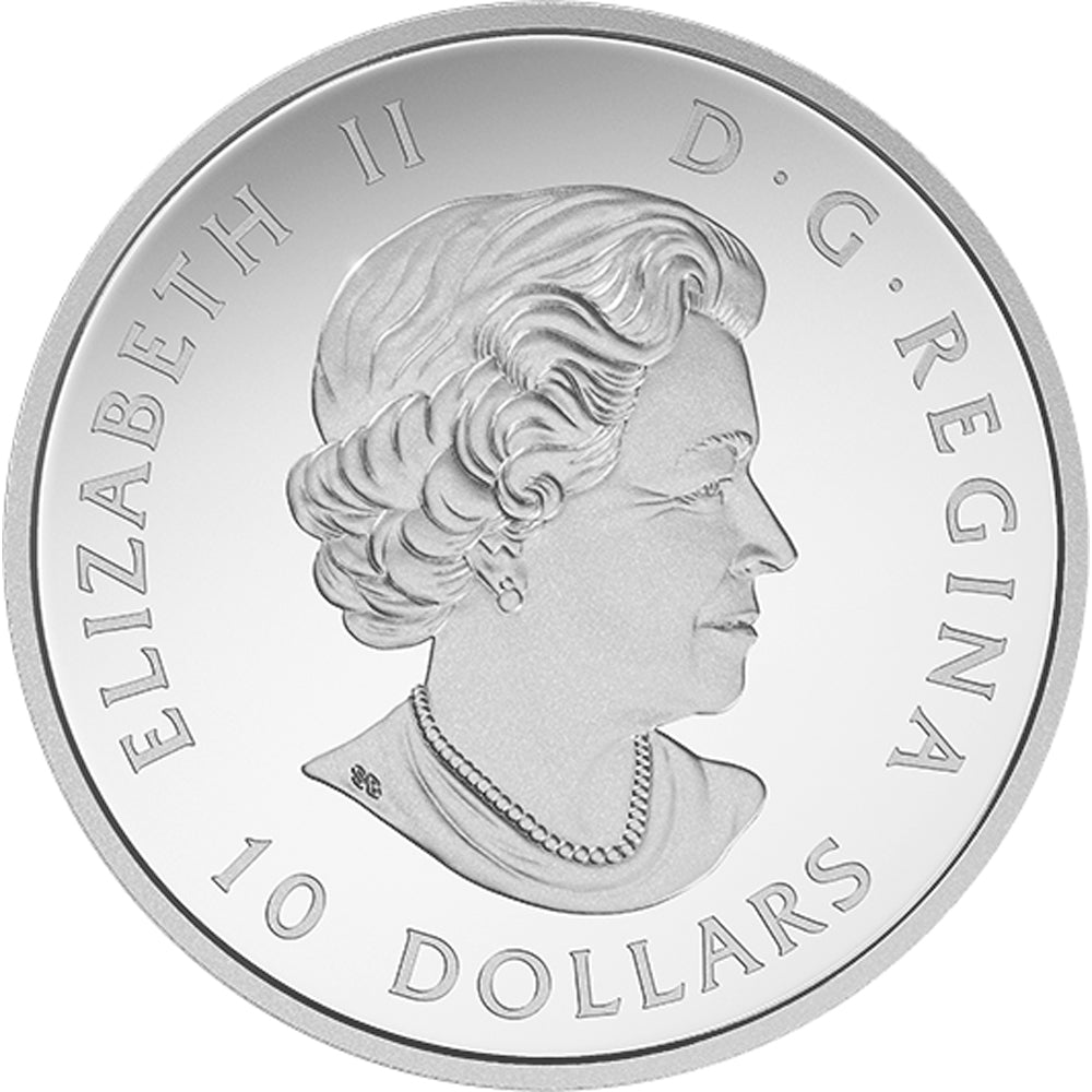 2017 $10 Iconic Canada - The Beaver Fine Silver (No Tax)