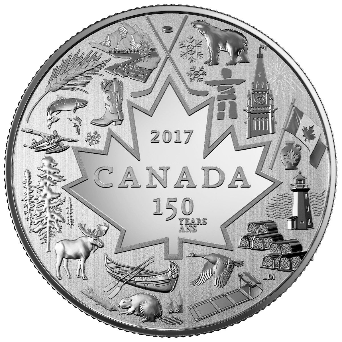 2017 Canada $3 Heart of our Nation Fine Silver (No Tax) – Colonial