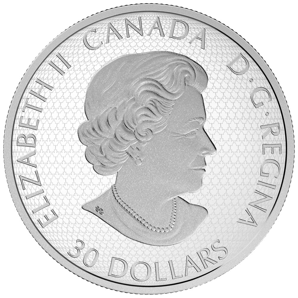 2017 Canada $30 Star Trek - Five Captains Fine Silver (No Tax)