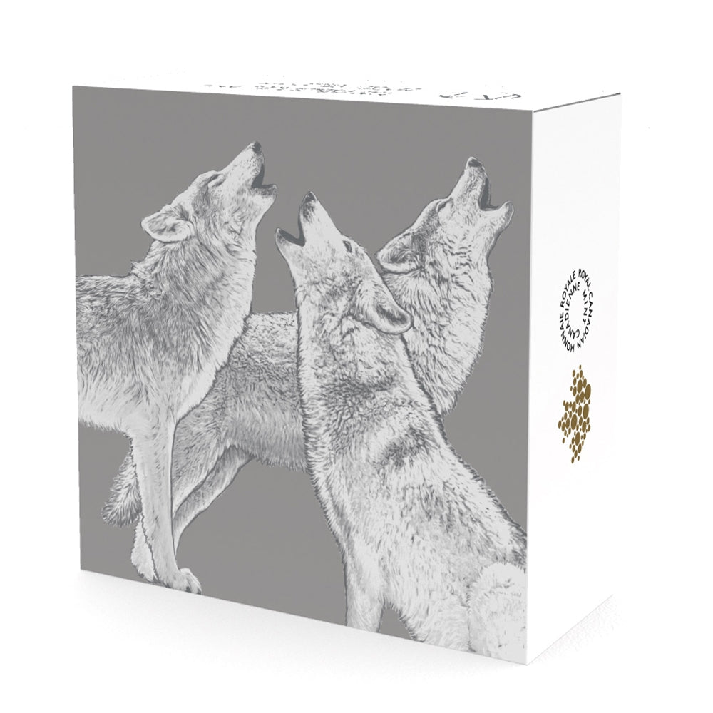 2017 Canada $20 Master of the Land - The Timber Wolf Fine Silver (No Tax)