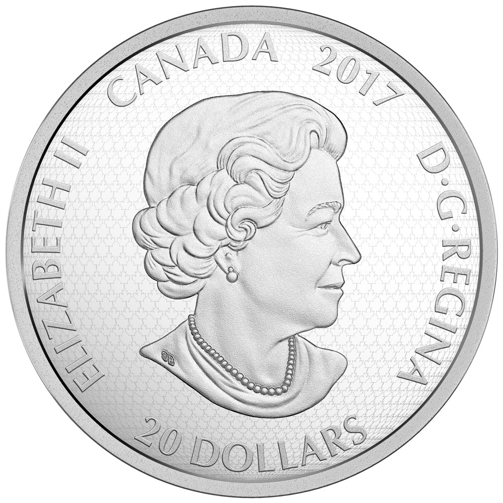 2017 Canada $20 En Plein Air - A Paddle Awaits Fine Silver (No Tax)