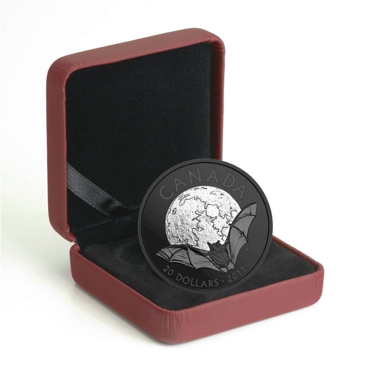 2017 Canada $20 Nocturnal by Nature - The Little Brown Bat Silver (No Tax)