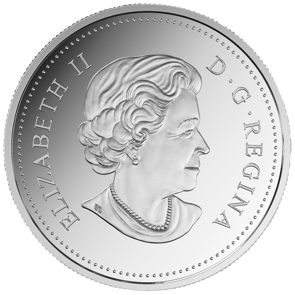 2018 $20 3-Dimensional Approaching Canada Goose Fine Silver (No Tax)