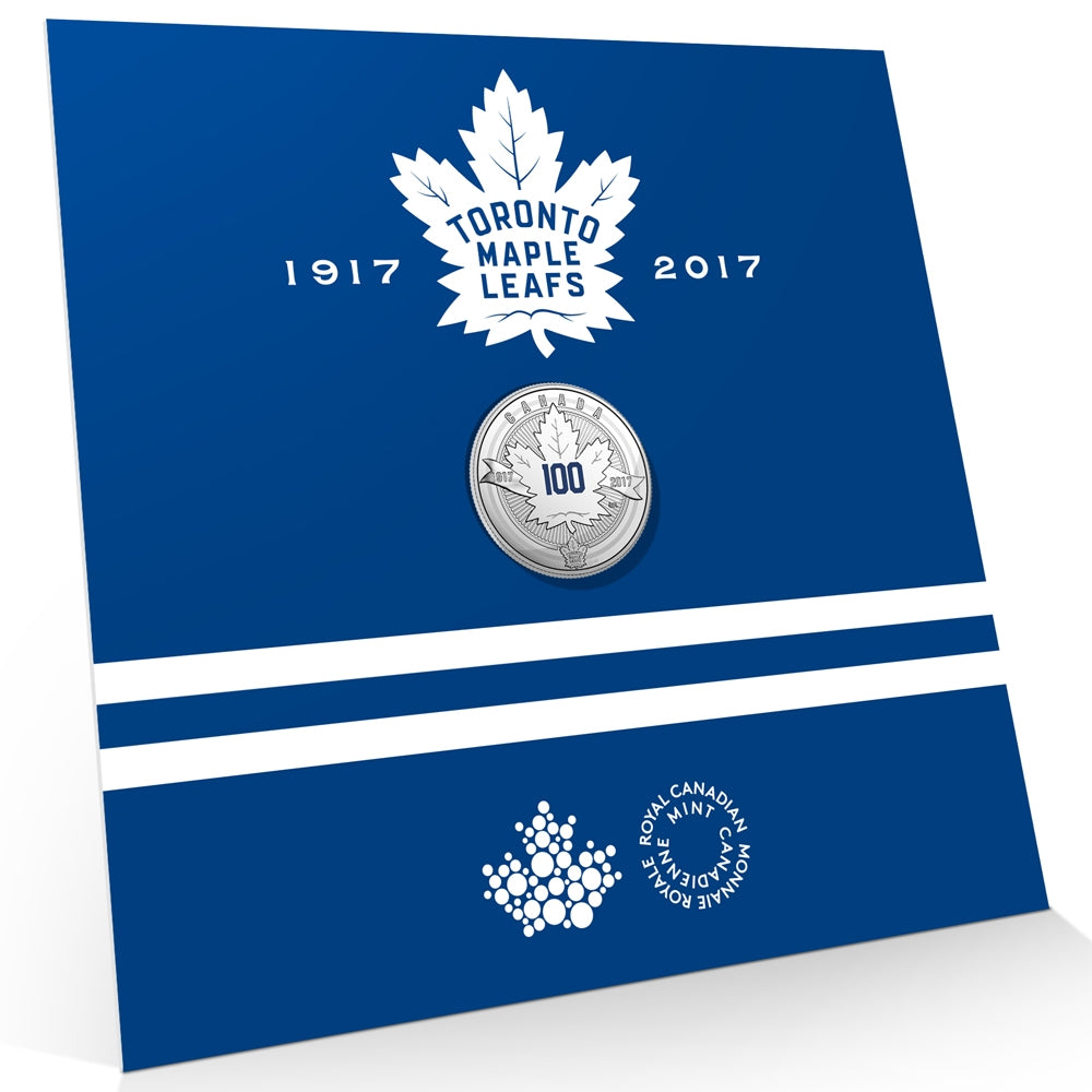 2017 Canada $3 100th Anniversary of the Toronto Maple Leafs Fine Silver (No Tax)