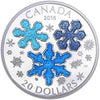 2018 Canada $20 Ice Crystals Fine Silver Coin (No Tax)